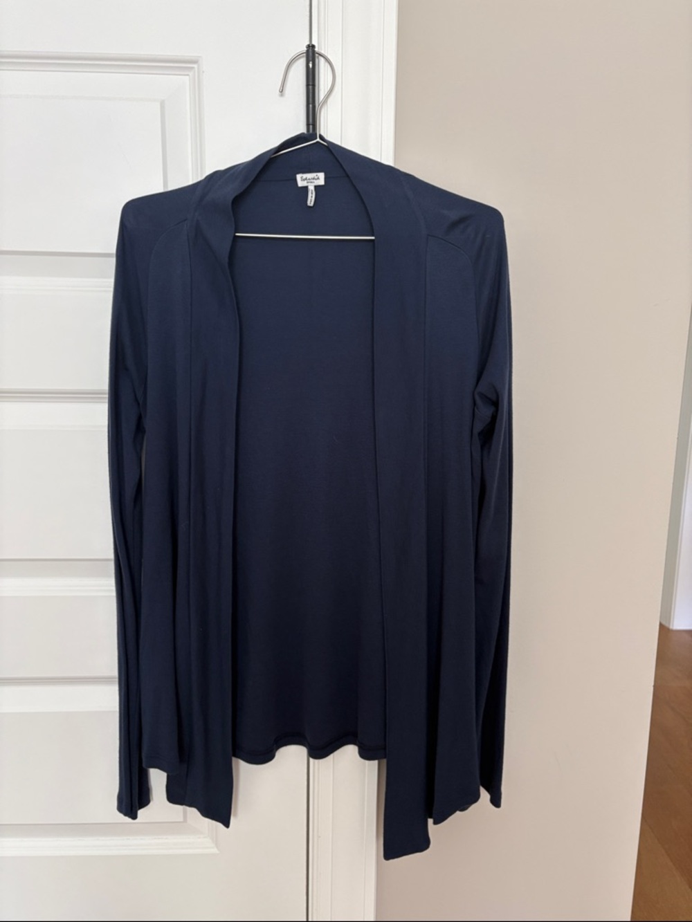 Splendid Navy Open-Front Lightweight Cardigan